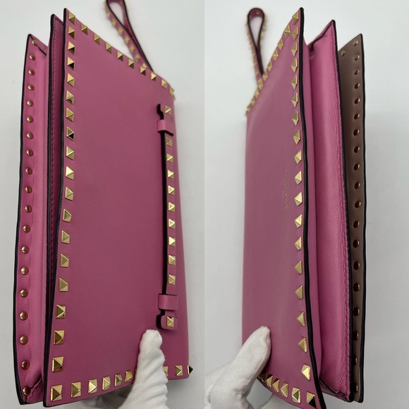 Authentic Valentino Garavani rockstud clutch - Picture 10 of 17